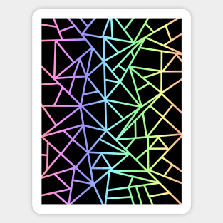 Geometric Pastel Jungle Sticker